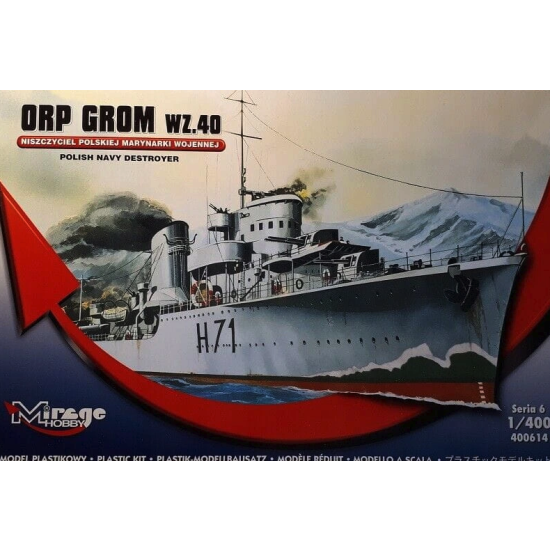Mirage 400614 ,  ORP "Grom" , 1:400